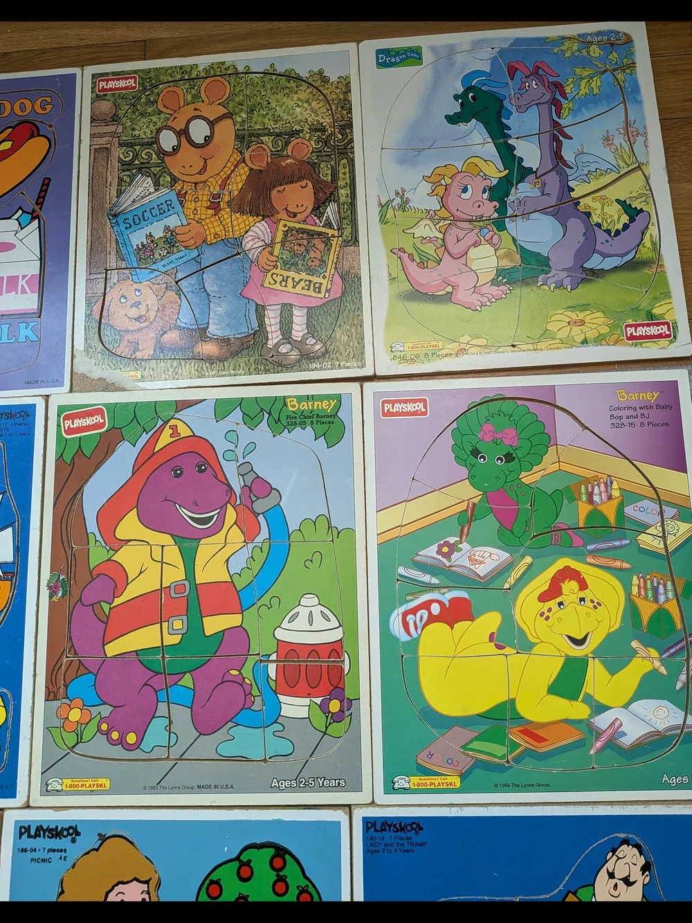 Playskool vintage lot